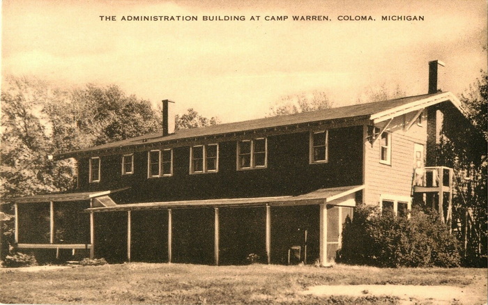 Camp Warren - PHOTO FROM WHITE LAKE WEBSITE - LARGER ISLAND WAS THIS LOCATION
